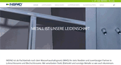 Desktop Screenshot of inspad.com
